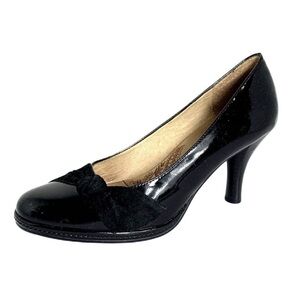 Sofft Black Patent Leather Heels size 8M